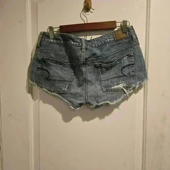P7015 american eagle short shorts distressed size30in - Picture 5 of 8